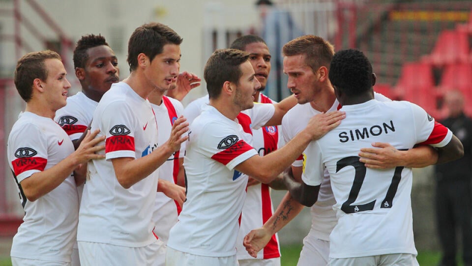 Trenčín si po zbabranom zápase s Dunajskou Stredou napravil chuť v Banskej Bystrici.