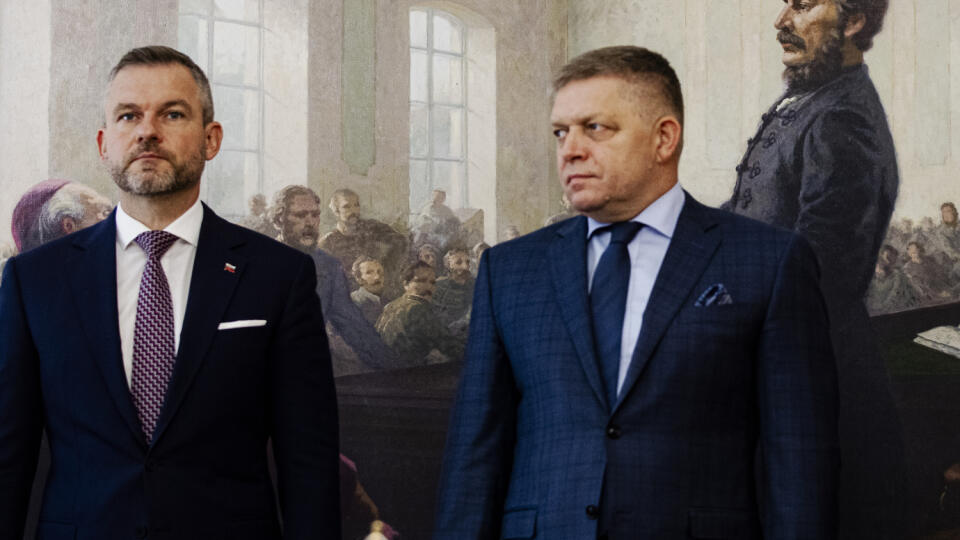 Robert Fico, Peter Pellegrini a Andrej Danko podpísali v historickej budove Národnej rady Slovenskej republiky Memorandum o porozumení, ktoré je základom pre vytvorenie budúcej koalície.