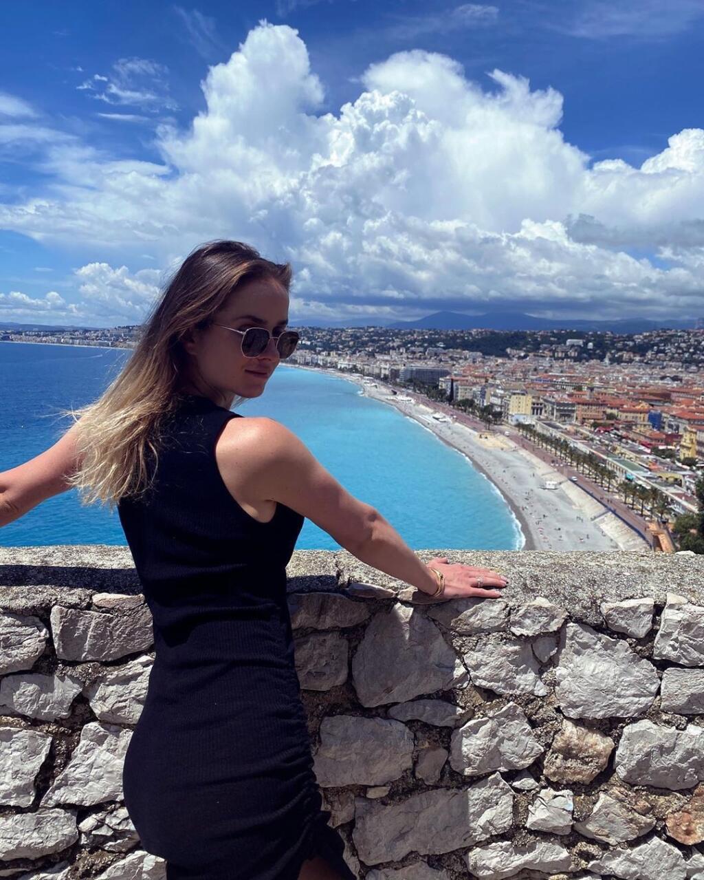 Ukrajinská tenistka Elina Svitolinová si užíva azúrové morské pobrežia v Monaku.