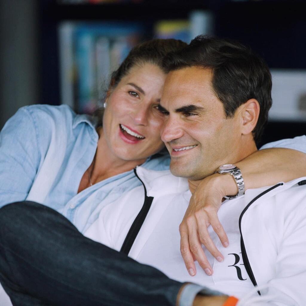 Mirka Federerová a Roger Federer sú dnes ukážkový pár.