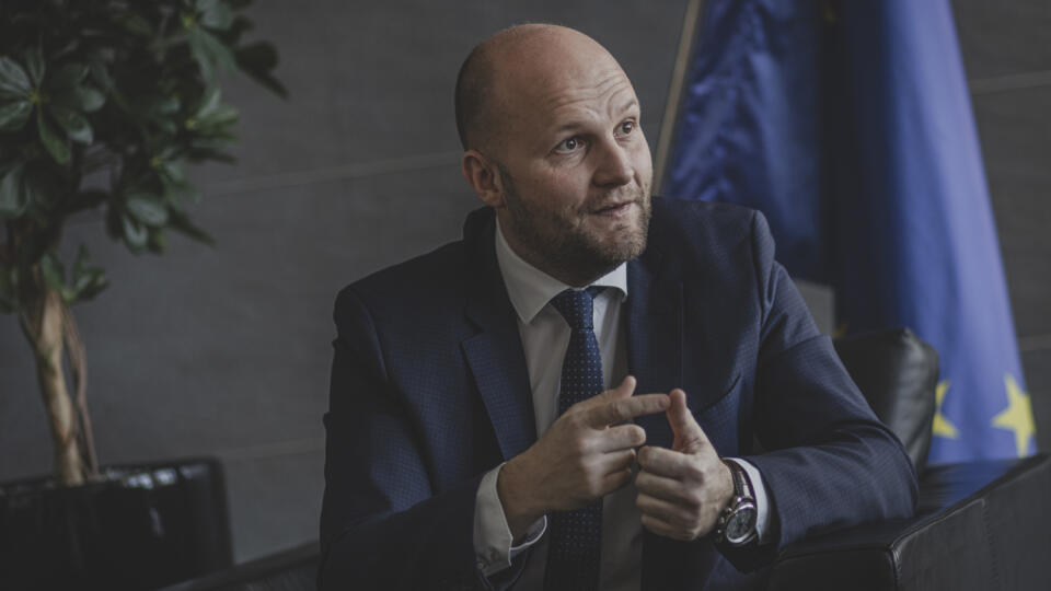 Na snímke Minister obrany Slovenskej republiky Jaroslav Naď.