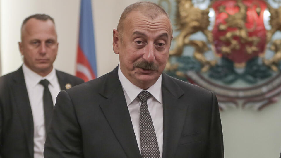Azerbajdžanský prezident Iľham Alijev.