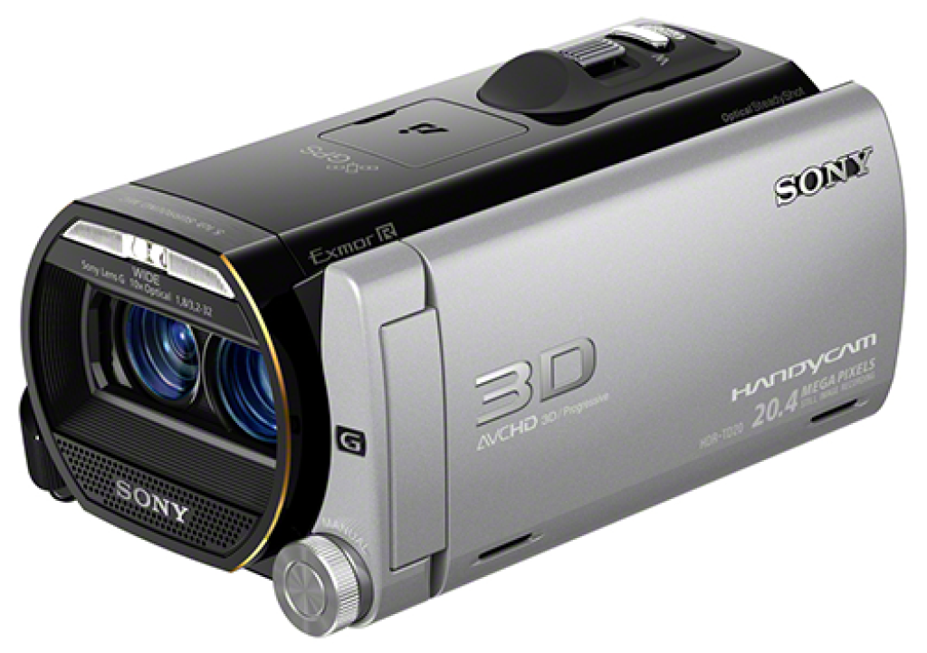 Sony HDR-TD20: Najmenšia 3D videokamera
