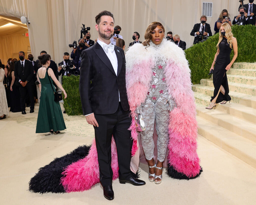 Serena Williams s manželom.