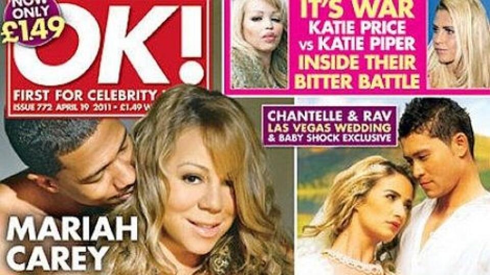 Mariah Carey a Nick Cannon na obálke magazínu OK!