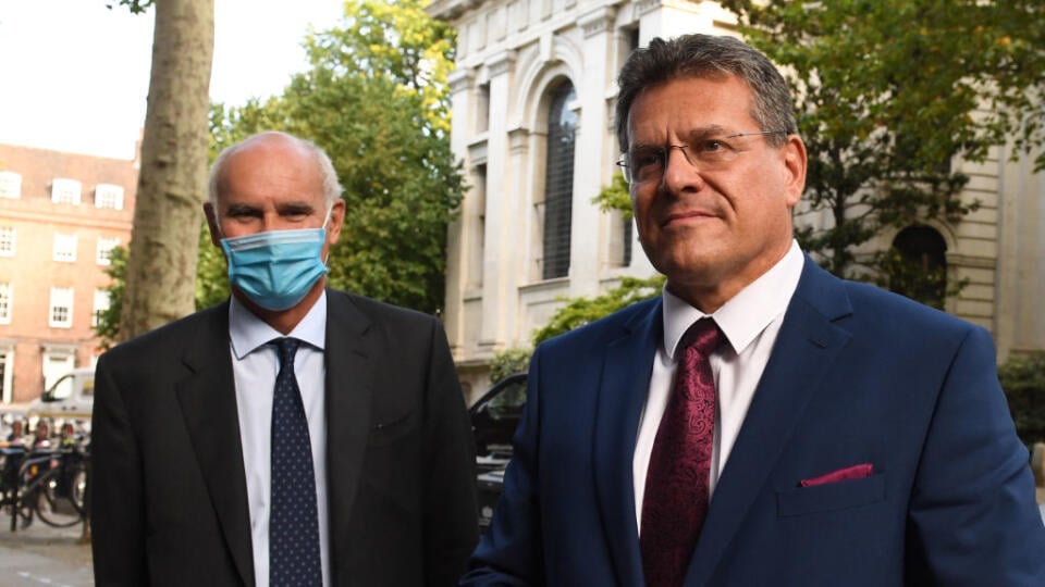 Maroš Šefčovič na návšteve Londýna