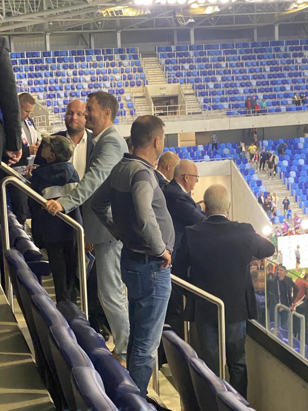 Nominanti Oľano si užili zápas plnými dúškami a mali aj patrične dobrú náladu.