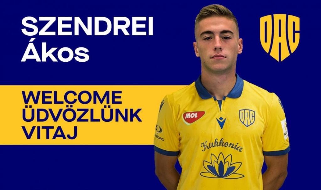 Útočník Ákos Szendrei z Maďarska