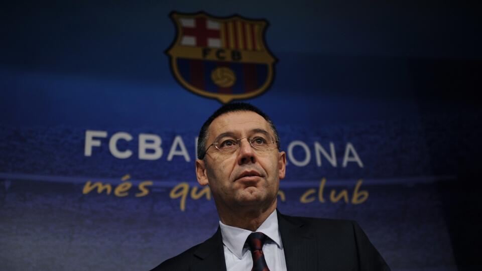 Bývalý prezident Josep Maria Bartomeu