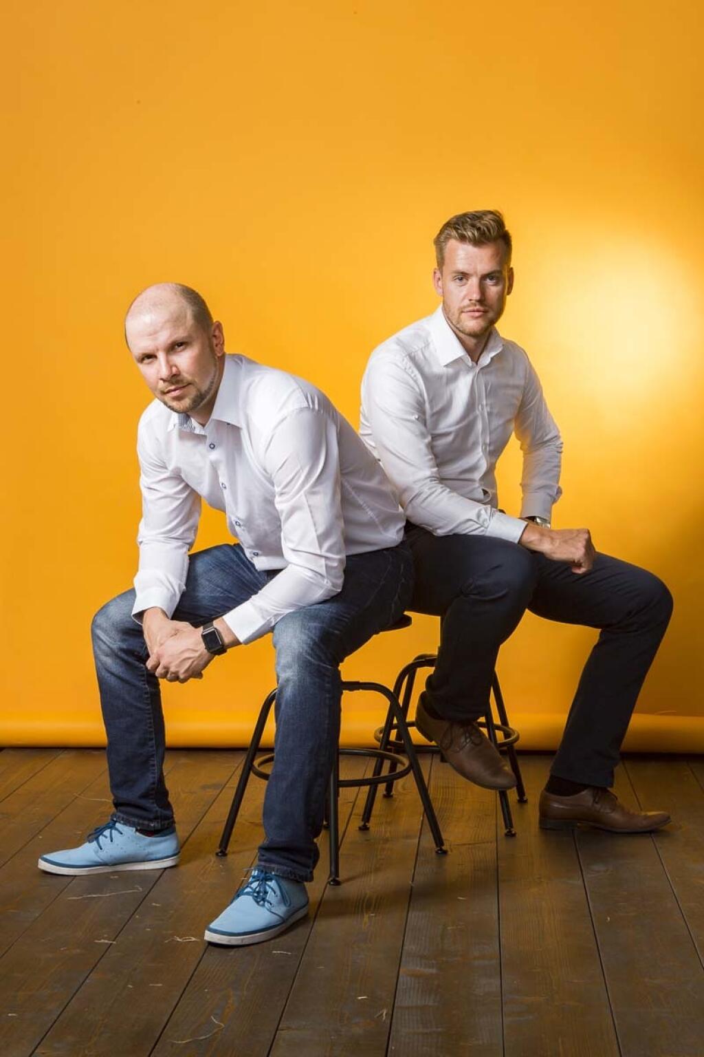 Matej Lisý (vpravo) a Juraj Volentics