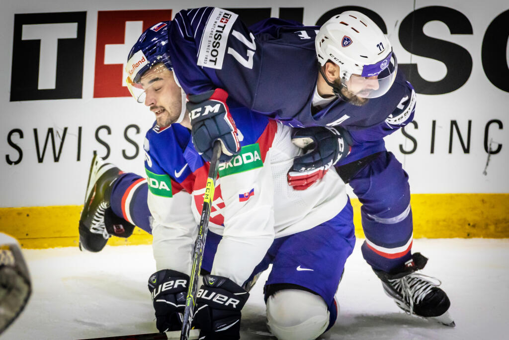 Slovenskí hokejisti sa na majstrovstvách sveta zatiaľ strelecky trápia.
