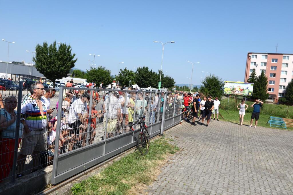 Takto to vyzeralo na majstrovstvách Česka a Slovenska v cyklistike.