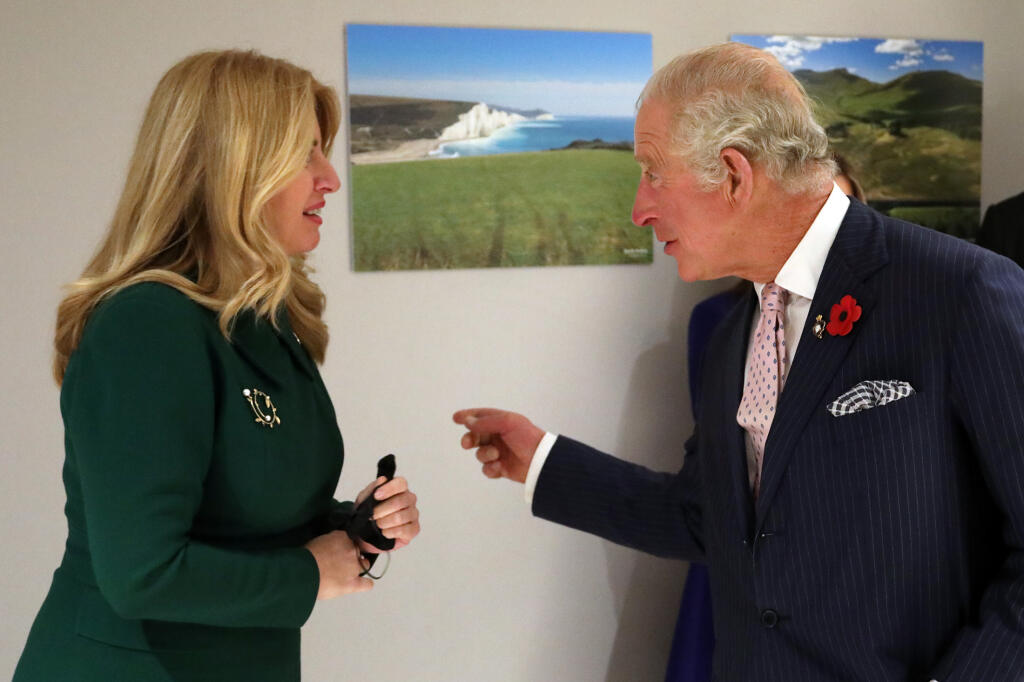 Slovenská prezidentka Zuzana Čaputová sa v rámci klimatickej konferencie v škótskom Glasgowe stretla s britským princom Charlesom, s ktorým diskutovala o opatreniach na ochranu klímy.