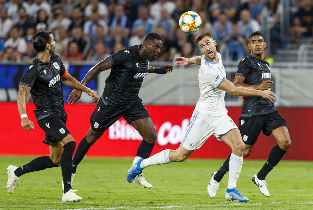 Futbalisti Slovana Bratislava si prípadným víťazstvom nad PAOKOM Solún môžu zabezpečiť postup do osemfinále Konferenčnej ligy.