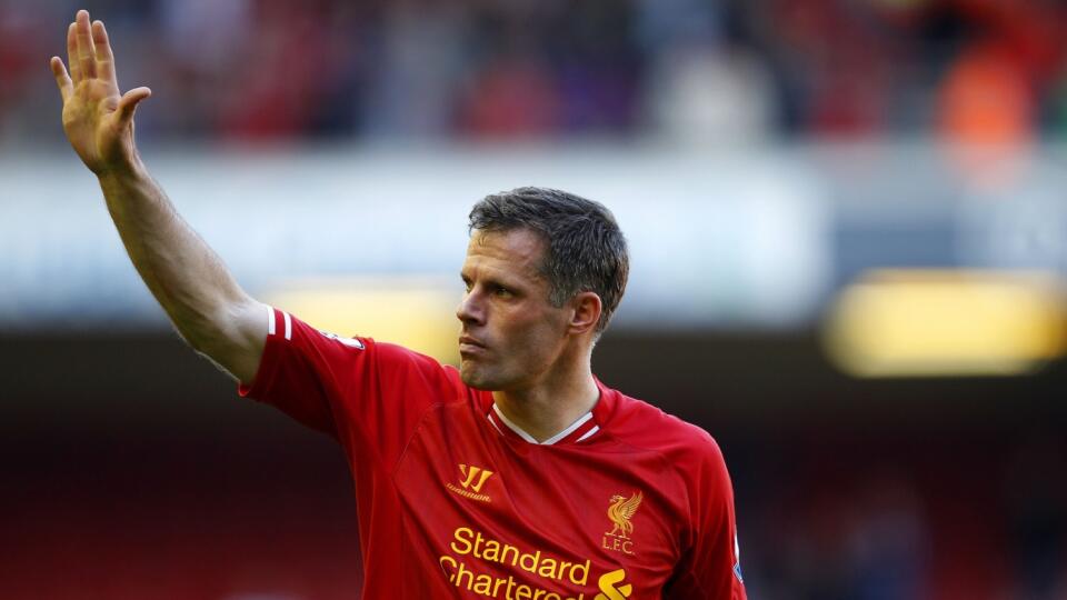 Jamie Carragher bol dlhoročným obrancom FC Liverpool.