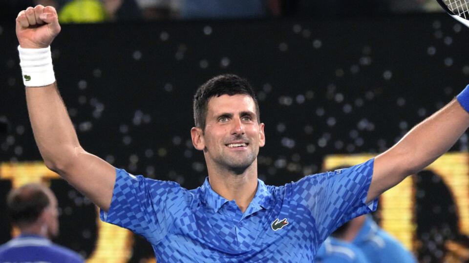 Novak Djokovič prekonal rekord legendárnej Steffi Grafovej.