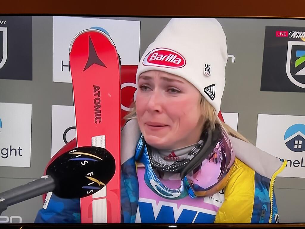 Dojatá Shiffrinová nevedela ani rozprávať.
