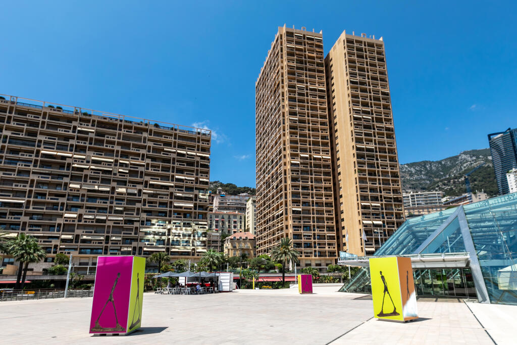 Na snímke je apartmánový dom Columbia Palace v Monaku, kde býva slovenský cyklista Peter Sagan a dánska profesionálna tenistka Caroline Wozniacka.