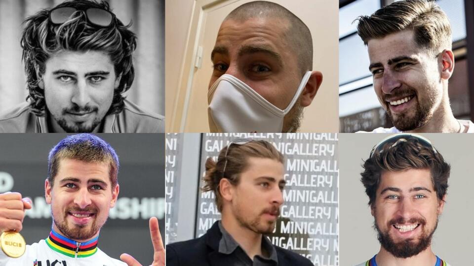 Peter Sagan a jeho zmeny imidžu.