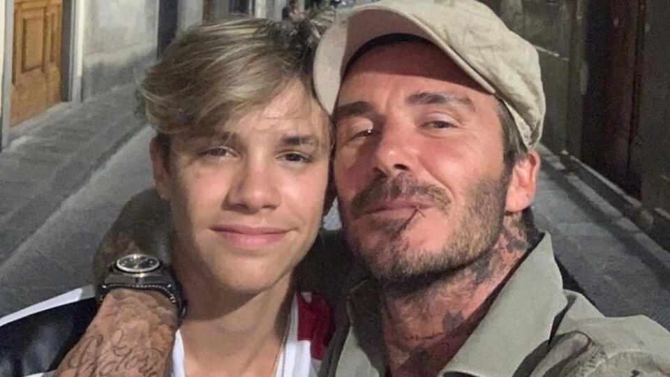 Romeo Beckham, David Beckham