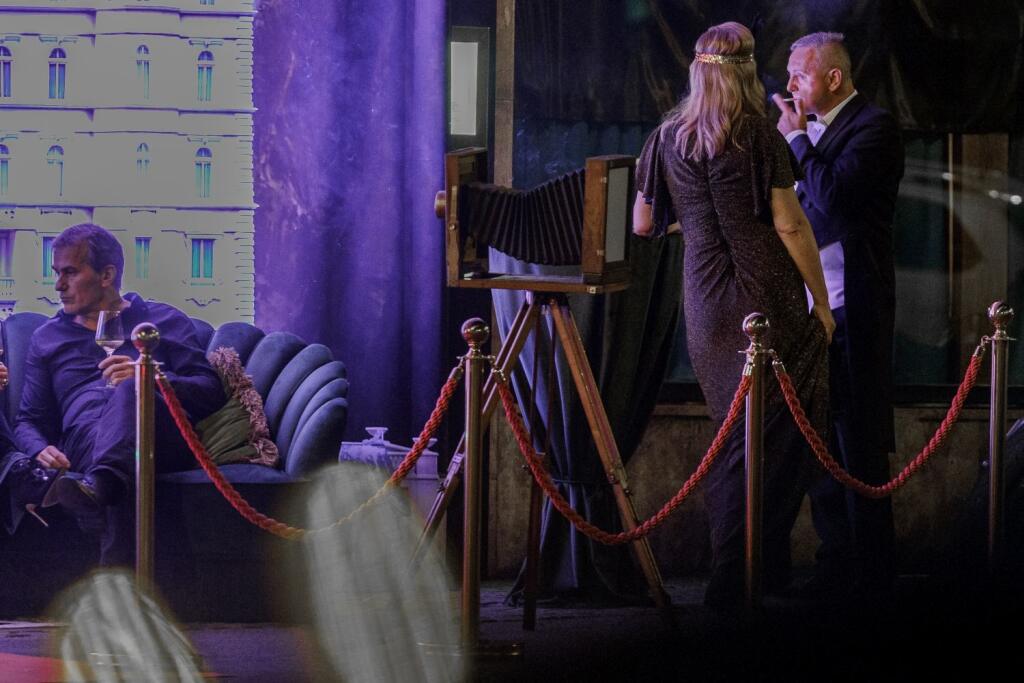Takto to vyzeralo na oslave v plnom prúde.