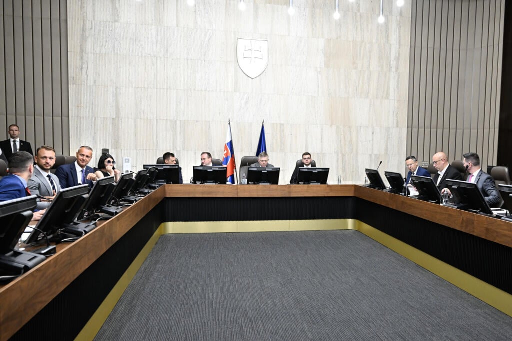 Snímka zo 43. rokovania vlády SR 10. júla 2024 v Bratislave. FOTO TASR - Pavel Neubauer