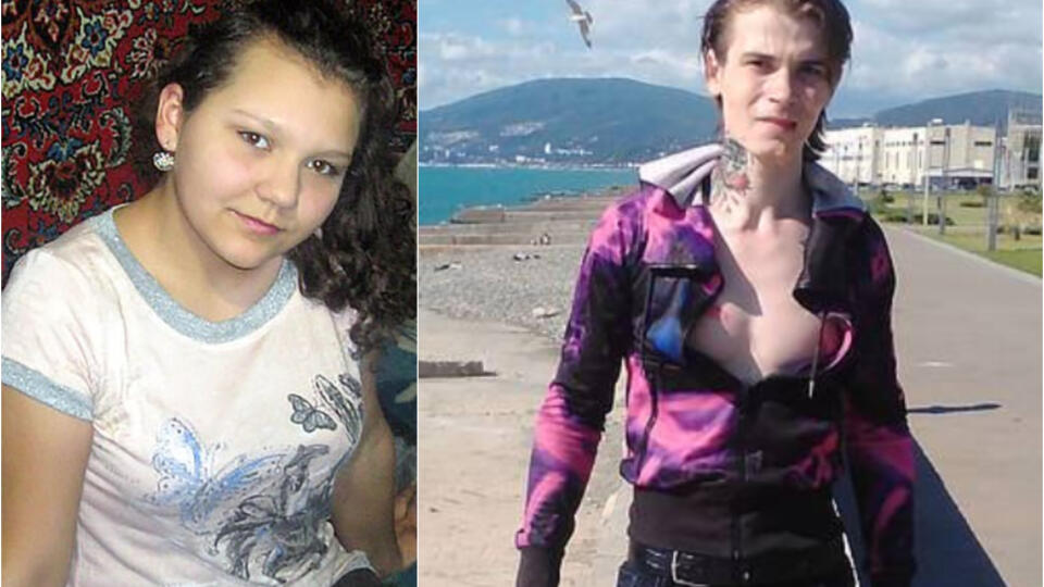 Valeria (12) a jej starší priateľ, Arkady Zverev (22). 