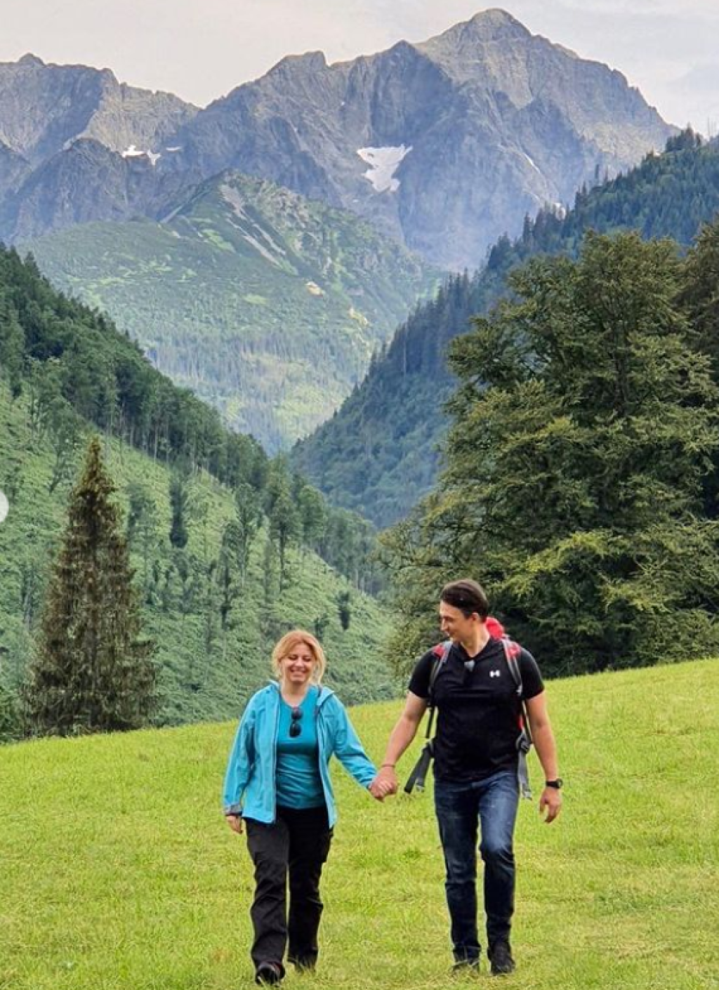 Zuzana Čaputová s partnerom