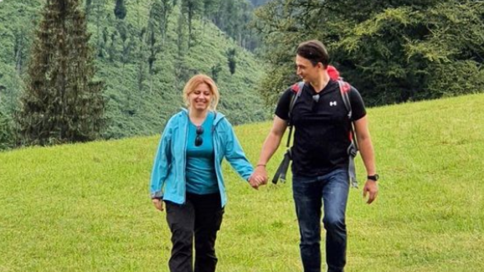 Zuzana Čaputová s partnerom