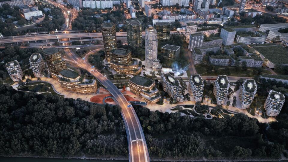 Projekt Southbank (Južný breh) od developera Penta Real Estate