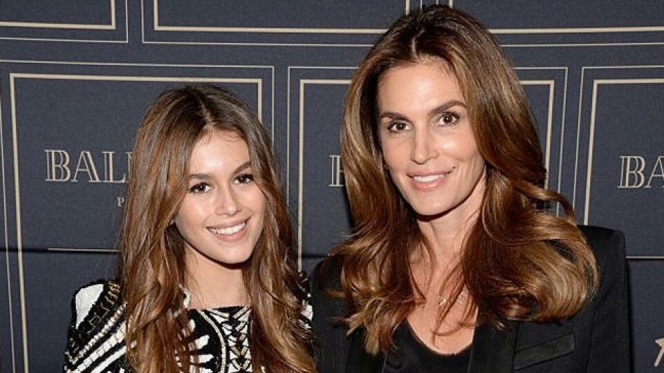 Kaia Gerber s matkou Cindy Crawford