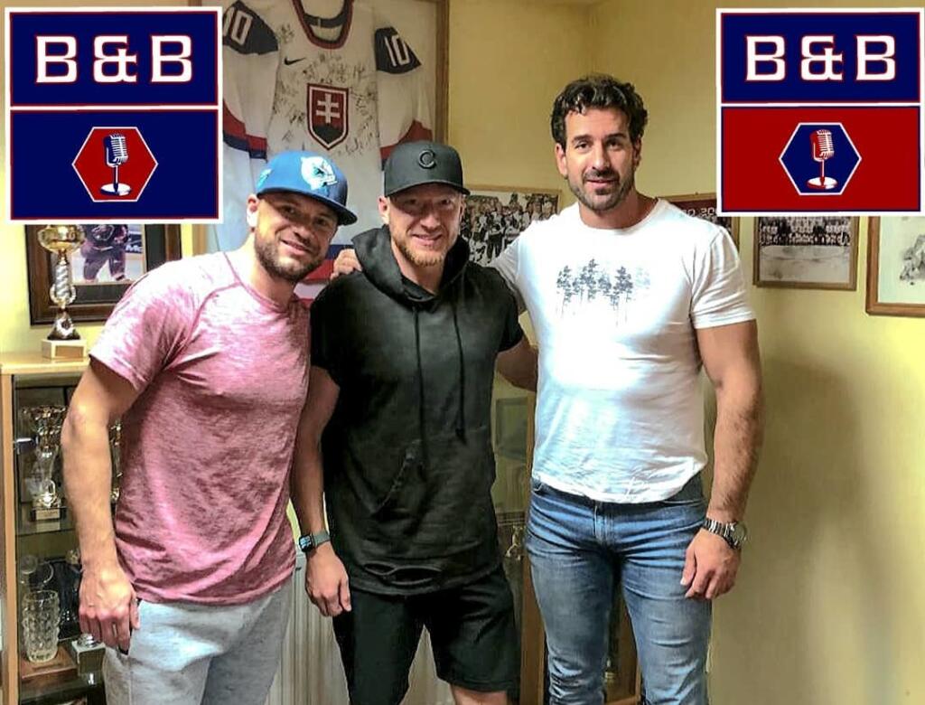 Boris Valábik, Marián Hossa a Borisov najväčší parťák Marián Gáborík