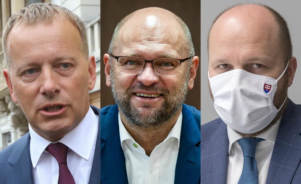 Richard Sulík, Boris Kollár, Jaroslav Naď