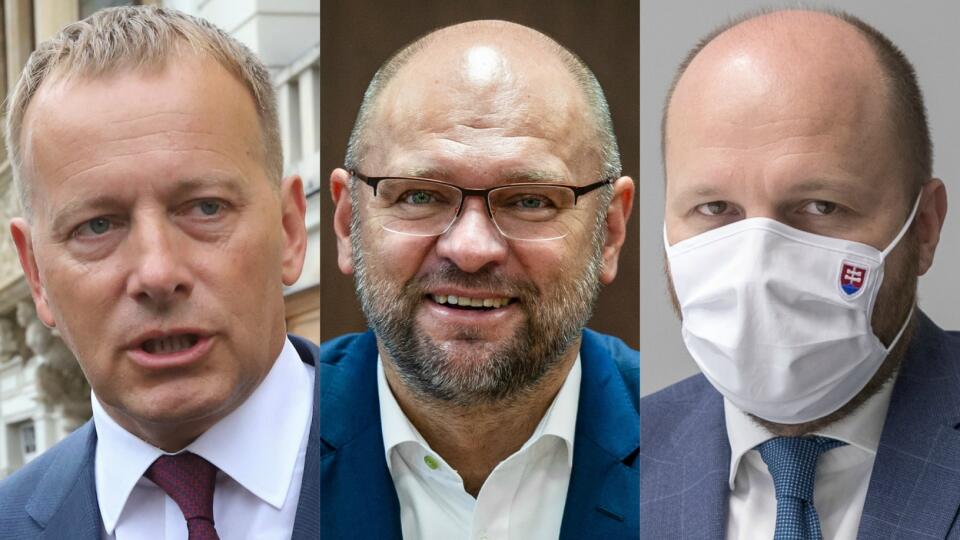 Richard Sulík, Boris Kollár, Jaroslav Naď