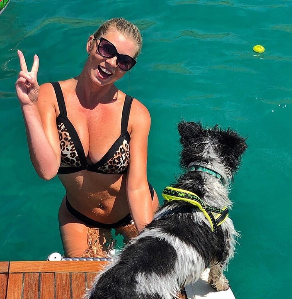 Aj toto leto si Eva užívala Jadranské more.