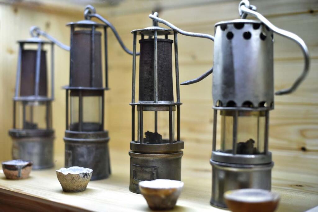 Historické banícke lampy, Expozícia Baňa Starovšechsvätých, Hodruša Hámre