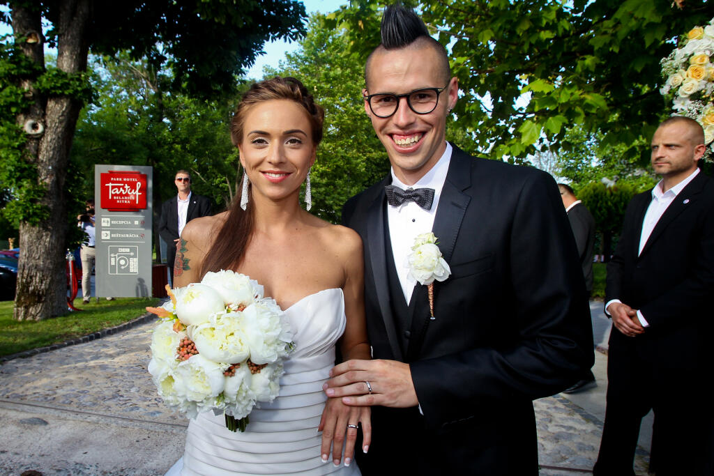 Svojou krásou Martina prekvapila už na svadbe a musíte uznať, že z nej bola nádherná nevesta.