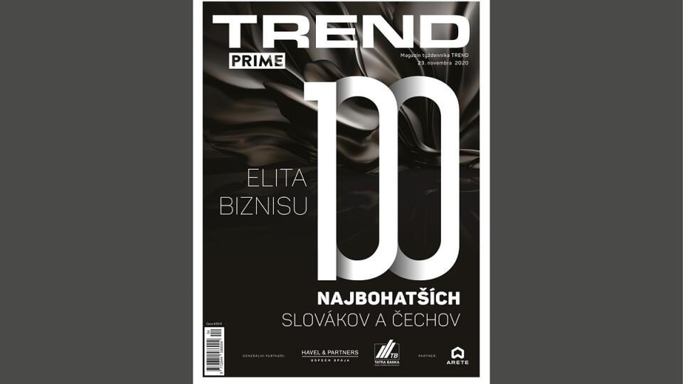 TREND Prime 100 najbohatších Slovákov a Čechov