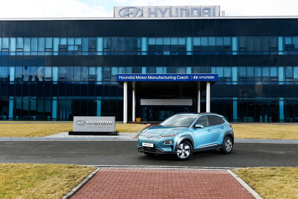 Výrobný závod Hyundai v Česku.