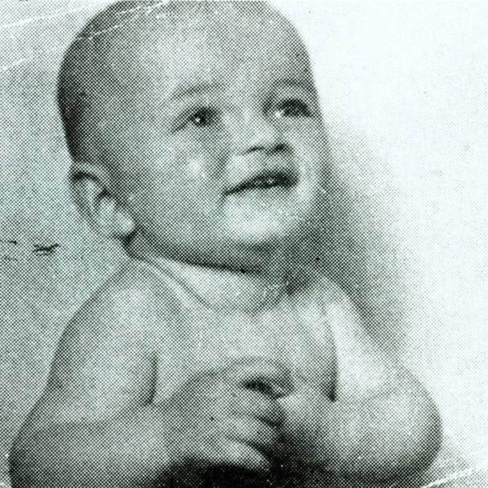 Karel Gott ako rozkošné bábätko.