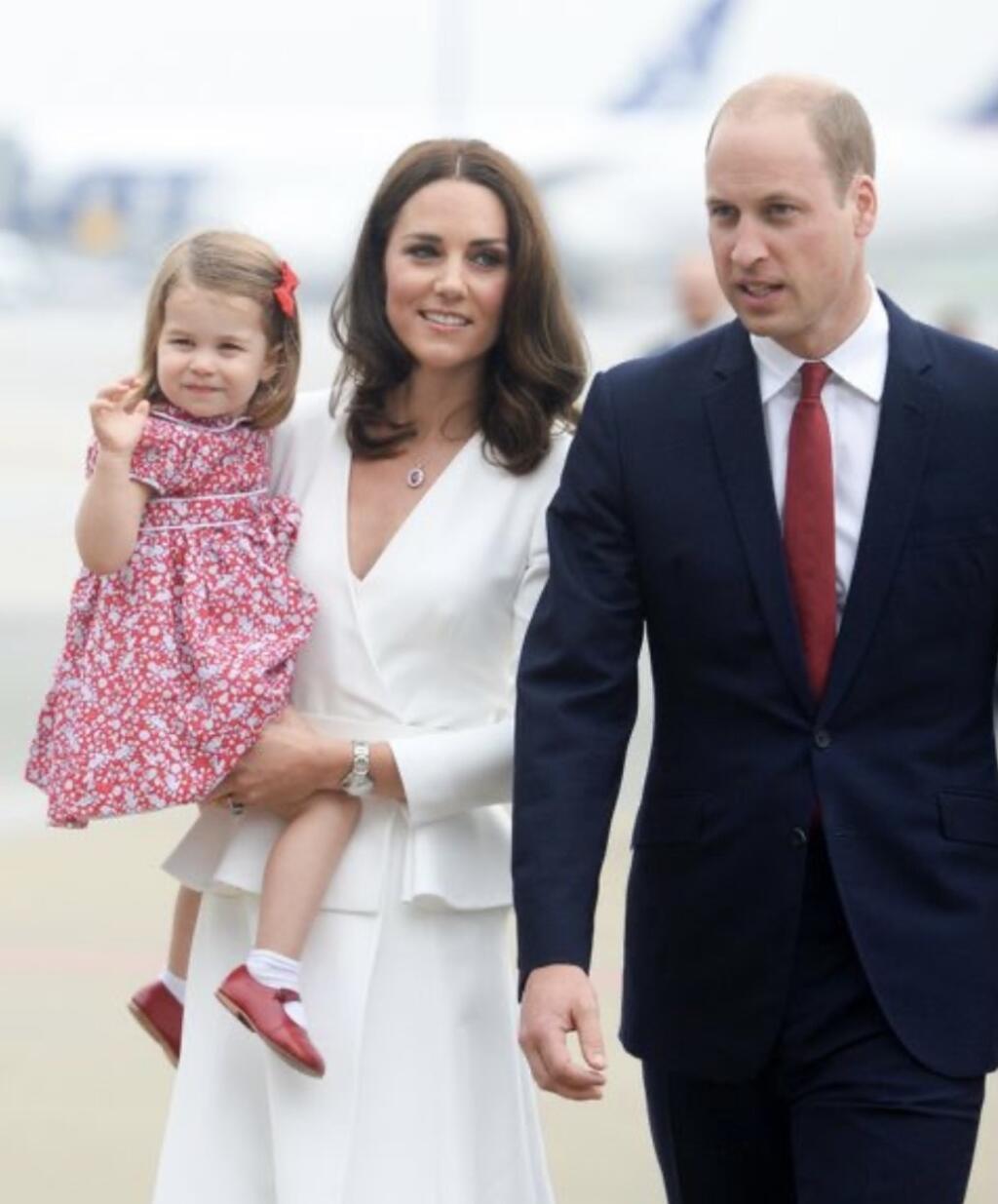 Kate a William s dcérkou