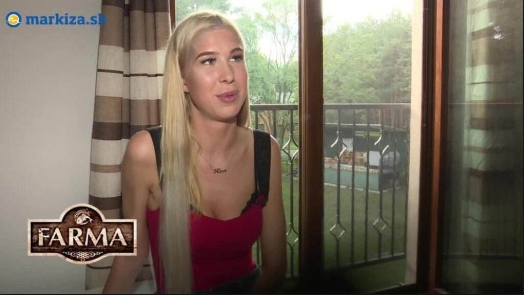 Karin počas pôsobenia na Farme.
