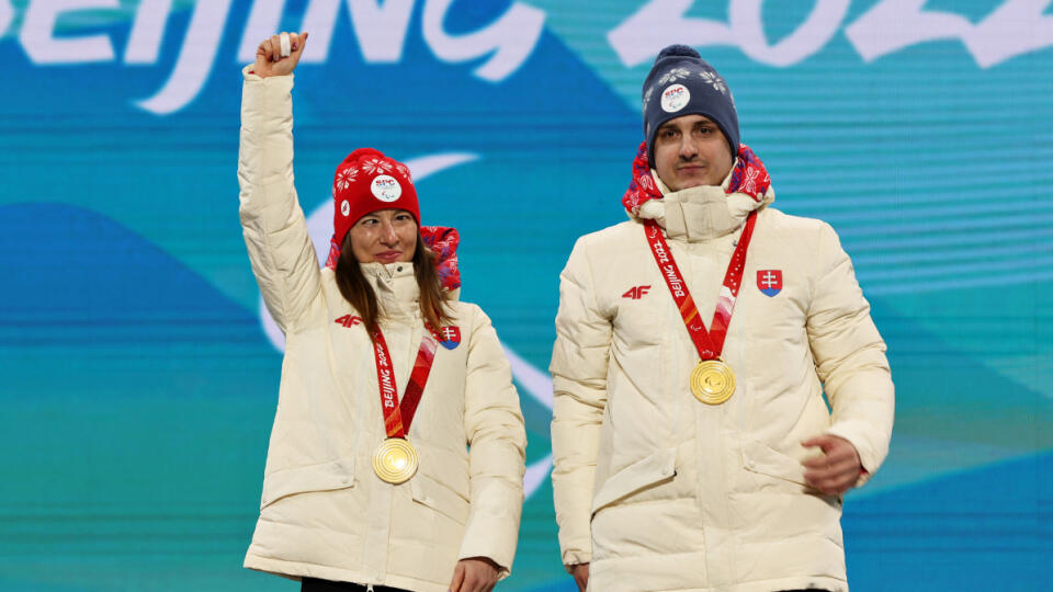 Henrieta Farkašová na paralympiáde v Pekingu.