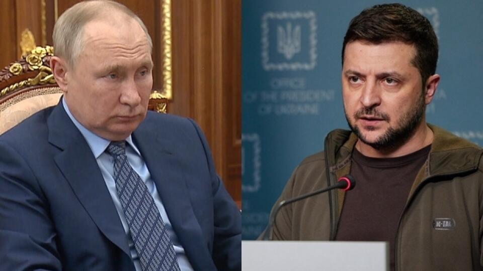 Vladimir Putin, Volodymyr Zelenskyj