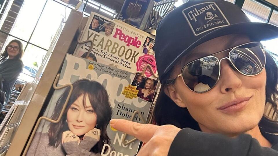 Shannen Doherty boj s rakovinou nevzdáva