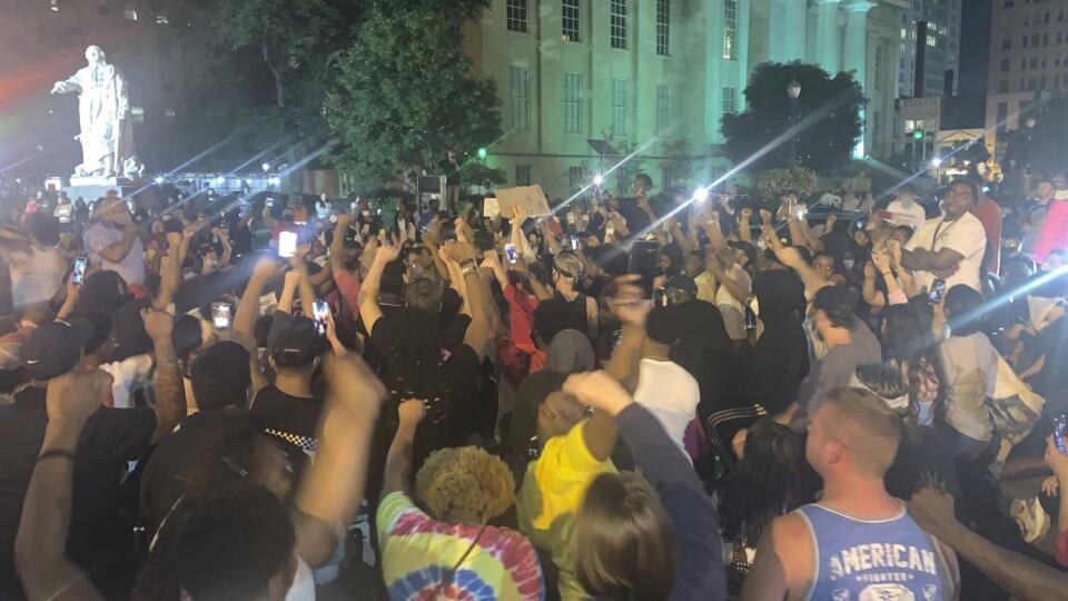 Protest proti policajnému násiliu