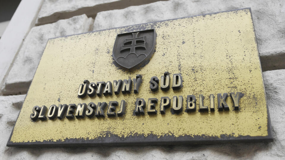 Na snímke Ústavný súd SR v Košiciach 26. októbra 2022. FOTO TASR – František Iván
