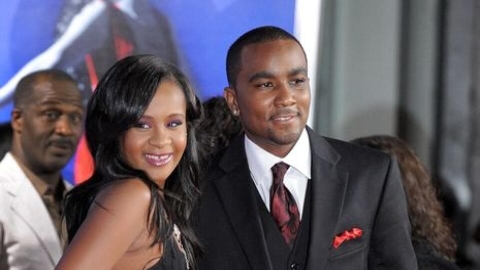 Bobbi Kristina s partnerom Nickom Gordonom.