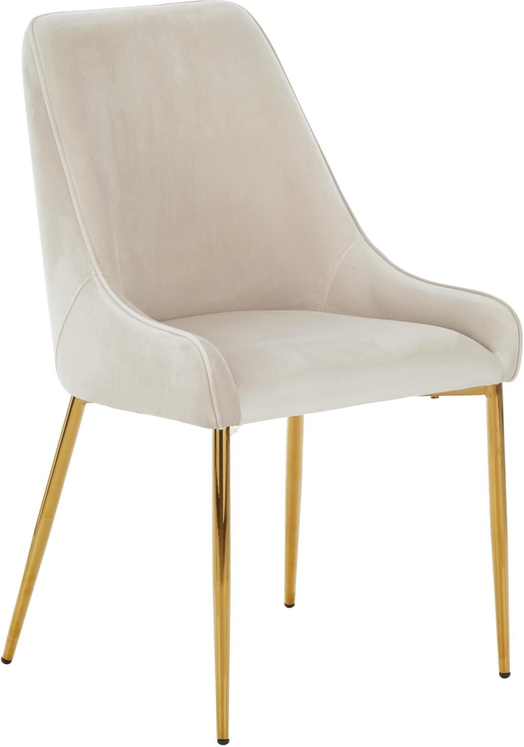 1. Stolička so zamatovým čalúnením Ava, www.westwingnow.sk, 239 €