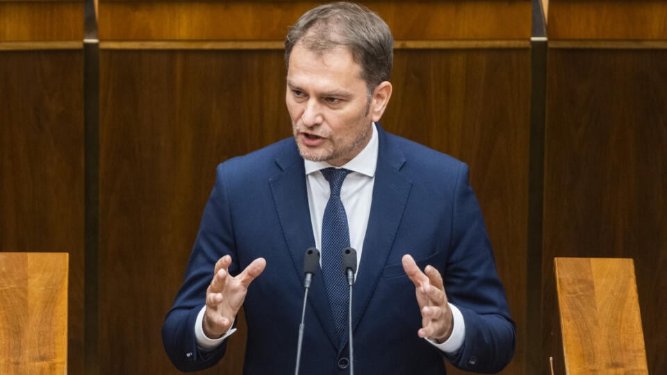 Na snímke podpredseda vlády a minister financií SR Igor Matovič (OĽaNO) počas 73. schôdze NRSR o odvolaní ministra financií SR Igora Matoviča v Bratislave 28. septembra 2022. FOTO TASR - Jaroslav Novák